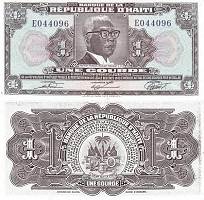 *1 Gourde Haiti 1979, P230 UNC - Kliknutím na obrázok zatvorte -